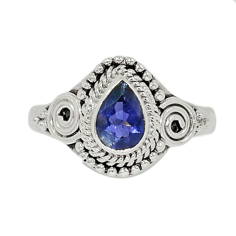 Small Filigree - Iolite Ring -  ILTR484