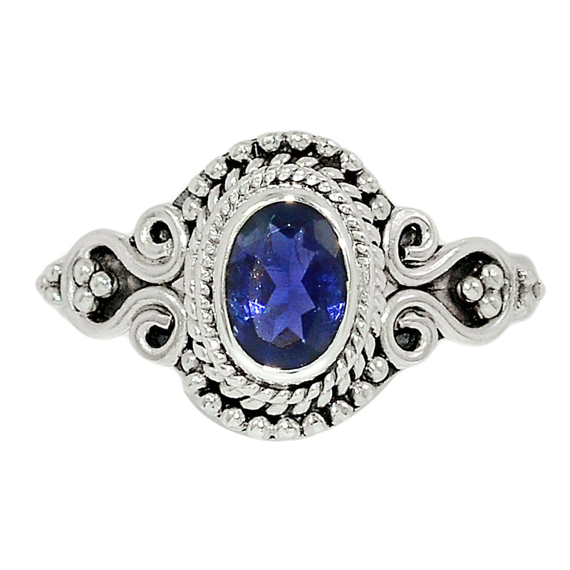 Small Filigree - Iolite Ring -  ILTR485