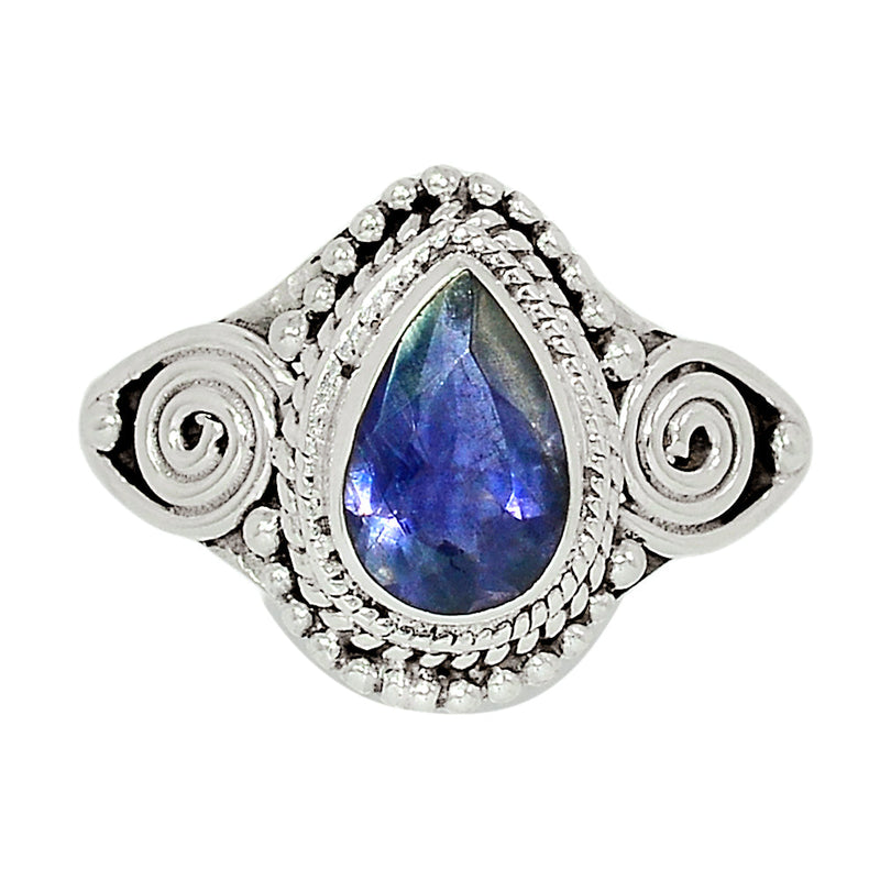 Small Filigree - Iolite Ring -  ILTR486