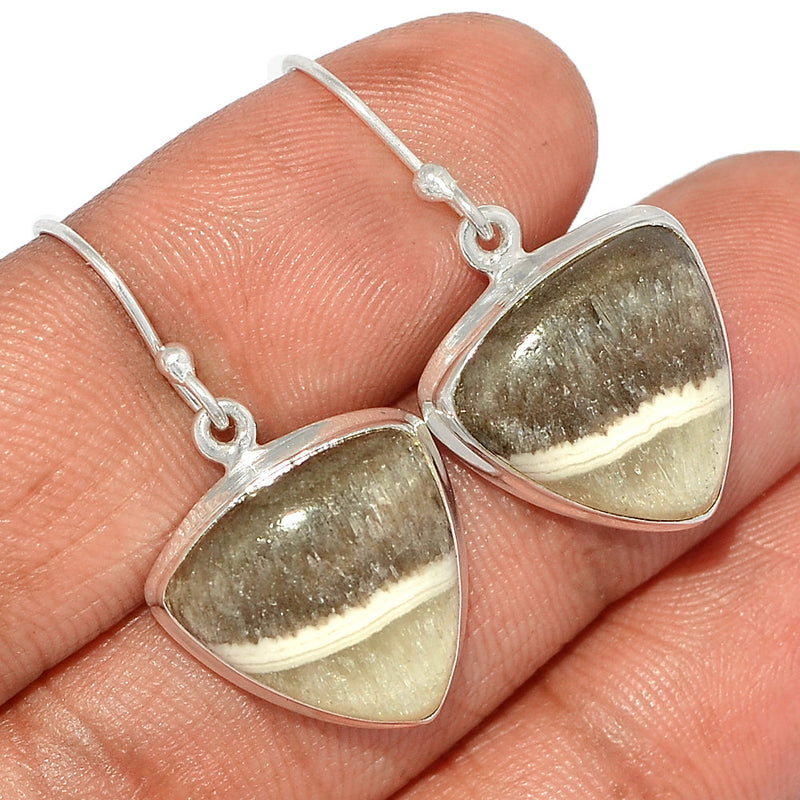 1.2" Zebra Jasper Earrings - ZBJE62